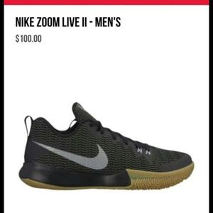 Beautiful Nike Zoom Live ll - Mens Sz 9.5